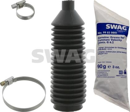 Swag 50 80 0009 - Комплект пыльника, рулевое управление www.autospares.lv