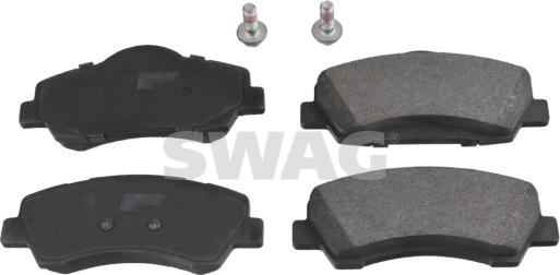 Swag 64 11 6424 - Bremžu uzliku kompl., Disku bremzes www.autospares.lv