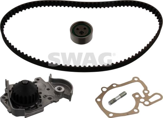 Swag 60 94 5104 - Водяной насос + комплект зубчатого ремня ГРМ www.autospares.lv