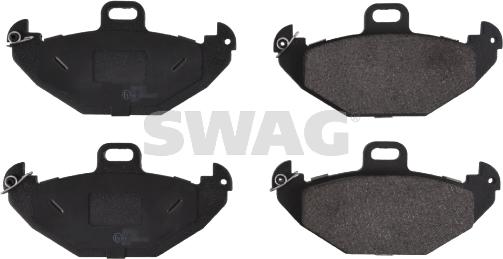 Swag 60 91 6405 - Brake Pad Set, disc brake www.autospares.lv