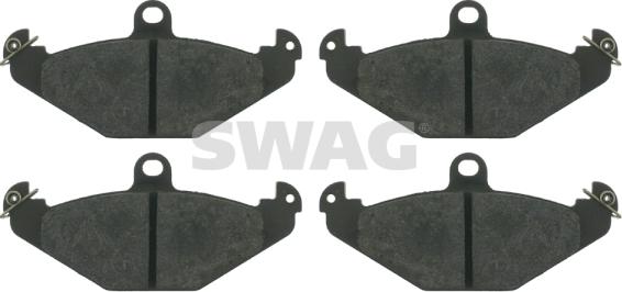 Swag 60 91 6403 - Bremžu uzliku kompl., Disku bremzes autospares.lv