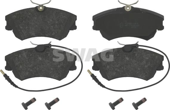 Swag 60 91 6543 - Brake Pad Set, disc brake www.autospares.lv