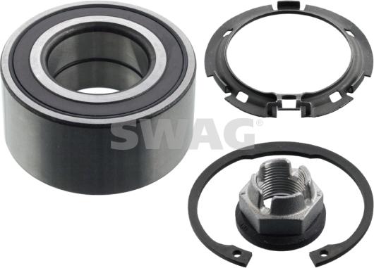 Swag 60 92 4315 - Подшипник ступицы колеса, комплект www.autospares.lv