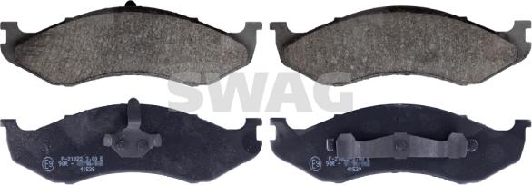 Swag 60 11 6197 - Bremžu uzliku kompl., Disku bremzes www.autospares.lv