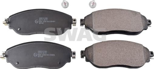 Swag 60 11 6286 - Bremžu uzliku kompl., Disku bremzes www.autospares.lv