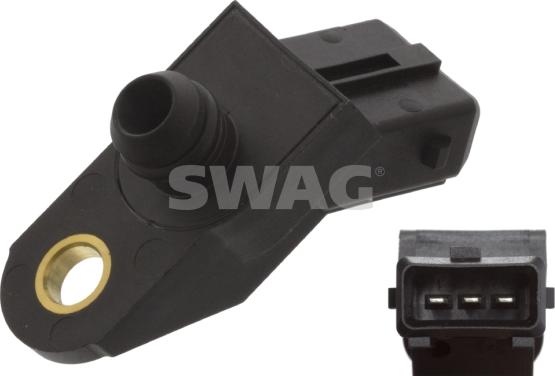 Swag 62 94 5927 - Датчик, давление во впускной трубе www.autospares.lv