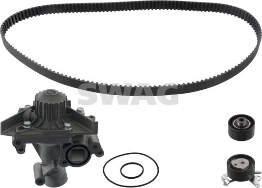 Swag 62 94 6410 - Водяной насос + комплект зубчатого ремня ГРМ www.autospares.lv