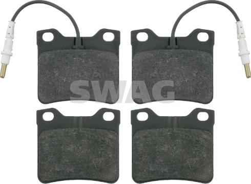 Swag 62 91 6137 - Bremžu uzliku kompl., Disku bremzes www.autospares.lv