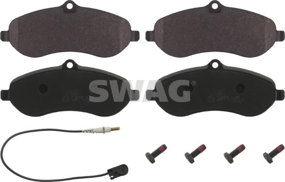 Swag 62 91 6830 - Bremžu uzliku kompl., Disku bremzes www.autospares.lv