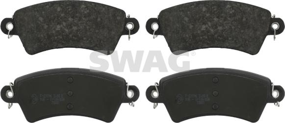 Swag 62 91 6364 - Bremžu uzliku kompl., Disku bremzes www.autospares.lv