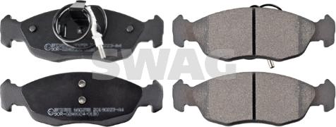 Swag 62 91 6259 - Bremžu uzliku kompl., Disku bremzes www.autospares.lv