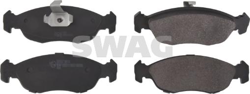 Swag 62 91 6238 - Brake Pad Set, disc brake www.autospares.lv