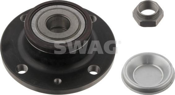 Swag 62 93 1185 - Подшипник ступицы колеса, комплект www.autospares.lv