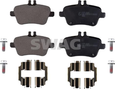 Swag 10 91 6901 - Bremžu uzliku kompl., Disku bremzes www.autospares.lv