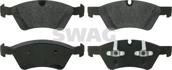 Swag 10 91 6621 - Bremžu uzliku kompl., Disku bremzes www.autospares.lv