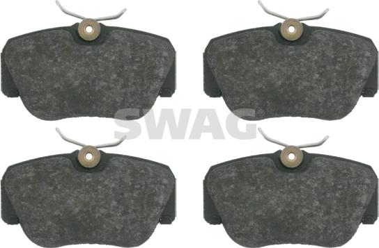 Swag 10 91 6061 - Bremžu uzliku kompl., Disku bremzes www.autospares.lv