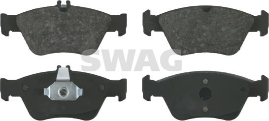 Swag 10 91 6027 - Bremžu uzliku kompl., Disku bremzes www.autospares.lv