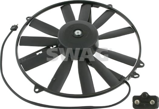 Swag 10 91 8932 - Fan, A / C condenser www.autospares.lv