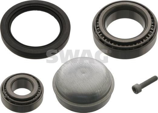 Swag 10 93 8651 - Подшипник ступицы колеса, комплект www.autospares.lv