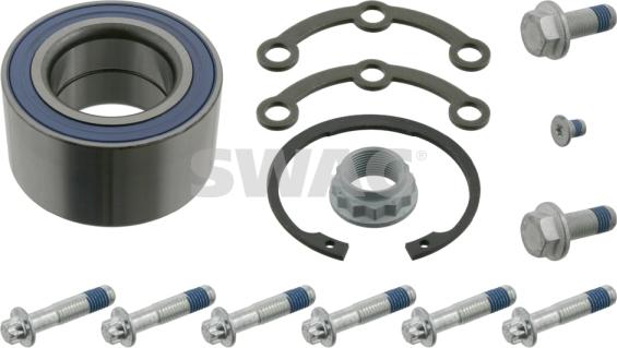 Swag 10 93 7558 - Wheel hub, bearing Kit www.autospares.lv