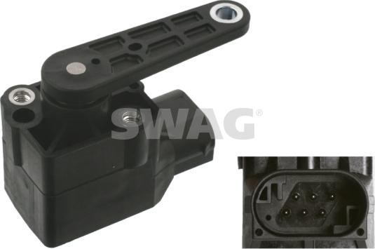 Swag 10 93 7150 - Devējs, Ksenona lukturi (Lukturu augstuma regulēšana) www.autospares.lv