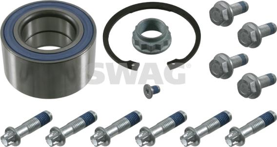 Swag 10 92 1668 - Wheel hub, bearing Kit www.autospares.lv