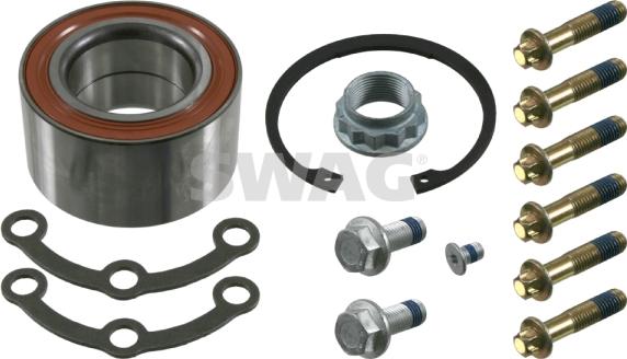 Swag 10 92 1667 - Wheel hub, bearing Kit www.autospares.lv