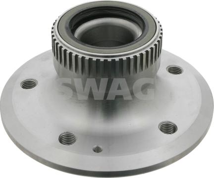 Swag 10 92 8384 - Подшипник ступицы колеса, комплект www.autospares.lv