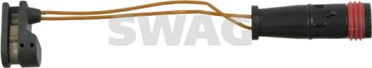 Swag 10 92 2663 - Warning Contact, brake pad wear www.autospares.lv