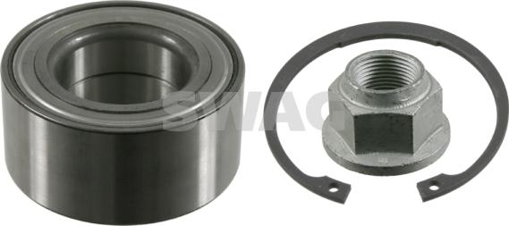 Swag 10 92 2078 - Подшипник ступицы колеса, комплект www.autospares.lv