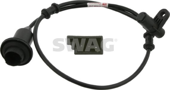 Swag 10 92 7856 - Devējs, Riteņu griešanās ātrums www.autospares.lv