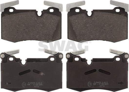 Swag 11 11 6145 - Brake Pad Set, disc brake www.autospares.lv