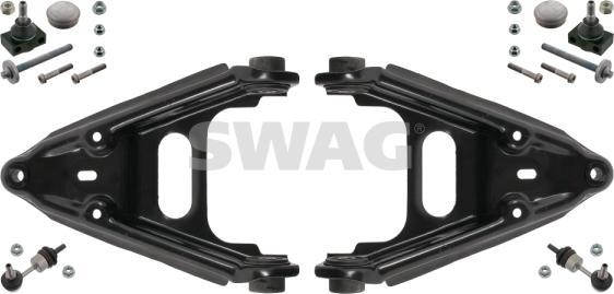 Swag 12 93 2702 - Комплектующее руля, подвеска колеса www.autospares.lv