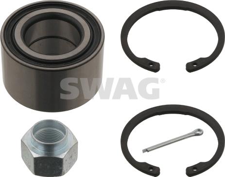 Swag 89 93 1690 - Подшипник ступицы колеса, комплект www.autospares.lv