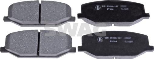 Swag 84 91 6655 - Brake Pad Set, disc brake www.autospares.lv