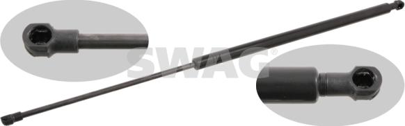 Swag 84 92 9198 - Gāzes atspere, Bagāžas / Kravas nodalījuma vāks www.autospares.lv