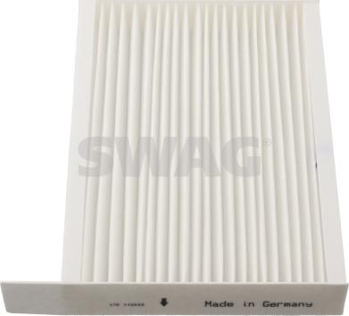 Swag 84 92 9212 - Filter, interior air www.autospares.lv