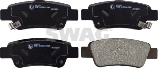 Swag 85 91 6805 - Bremžu uzliku kompl., Disku bremzes www.autospares.lv