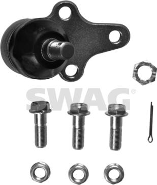 Swag 81 94 3075 - Шаровая опора, несущий / направляющий шарнир www.autospares.lv