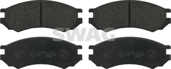 Swag 82 91 6268 - Bremžu uzliku kompl., Disku bremzes autospares.lv