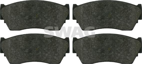 Swag 82 91 6204 - Bremžu uzliku kompl., Disku bremzes www.autospares.lv