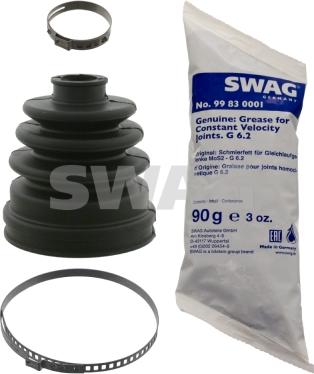 Swag 82 91 8775 - Пыльник, приводной вал www.autospares.lv