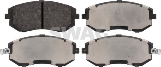 Swag 87 91 6643 - Brake Pad Set, disc brake www.autospares.lv