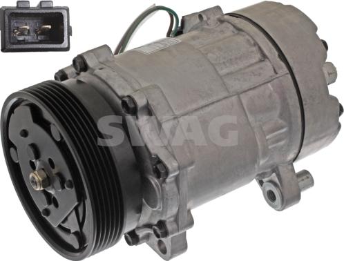 Swag 30 94 5159 - Compressor, air conditioning www.autospares.lv