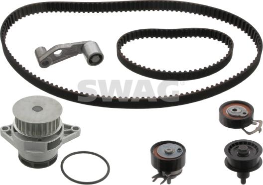 Swag 30 94 5131 - Водяной насос + комплект зубчатого ремня ГРМ www.autospares.lv