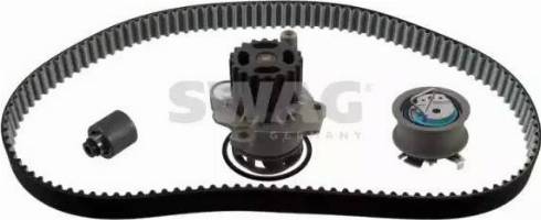 Swag 30 94 0618 - Водяной насос + комплект зубчатого ремня ГРМ www.autospares.lv