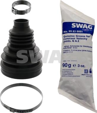 Swag 30 94 8819 - Putekļusargs, Piedziņas vārpsta www.autospares.lv