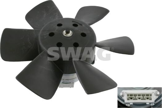 Swag 30 90 6989 - Ventilators, Motora dzesēšanas sistēma www.autospares.lv