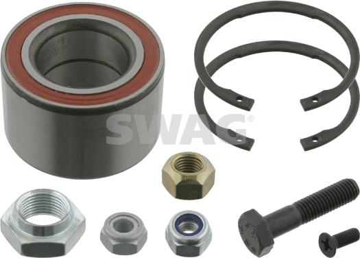 Swag 30 90 3624 - Wheel hub, bearing Kit www.autospares.lv