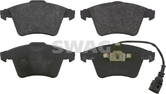 Swag 30 91 6462 - Brake Pad Set, disc brake www.autospares.lv